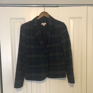 Merona plaid blazer size 8